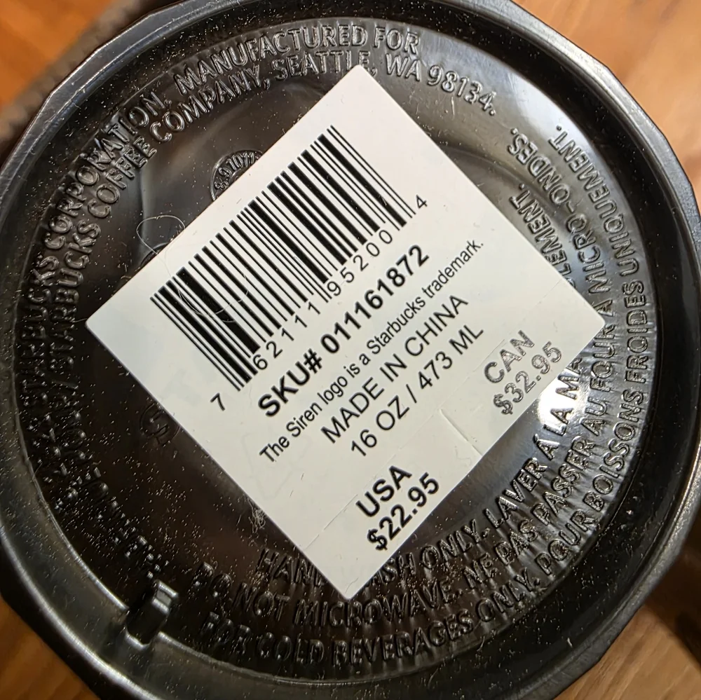 Starbucks Tumbler Matching Pair